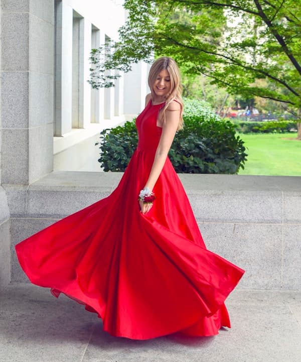 Designer Floor-Length Gown