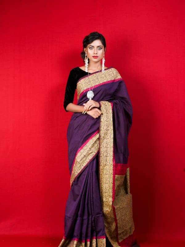 Net Dupatta with Embroidery